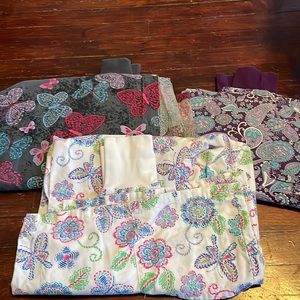 3 scrub jackets size 3X nearly new!